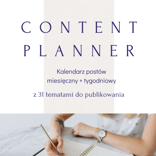 Content Planner - kalendarz postów